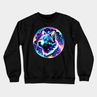 Dog Galaxy Cute Kawaii Dog Lovers Dog Mom Gift Crewneck Sweatshirt